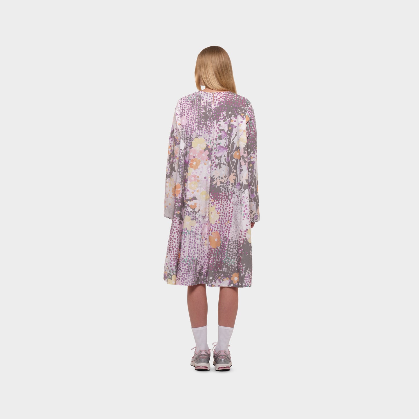 OMEN Kleid Bow Popeline am model