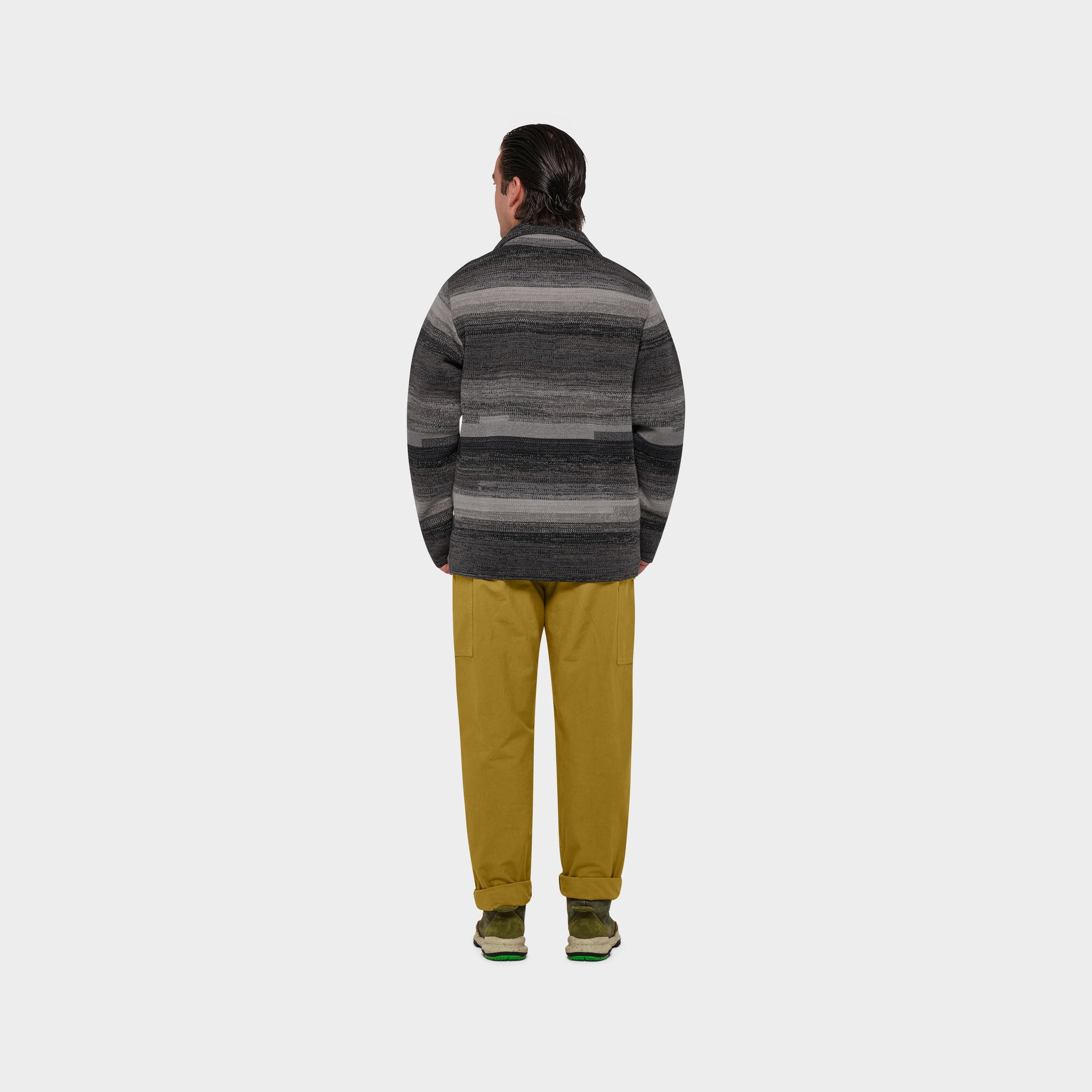 OMEN Strickjacke Filo SaoPaulo am model