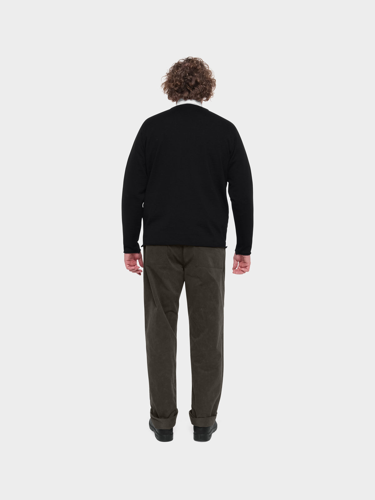 OMEN Pullover Christo Futter am model