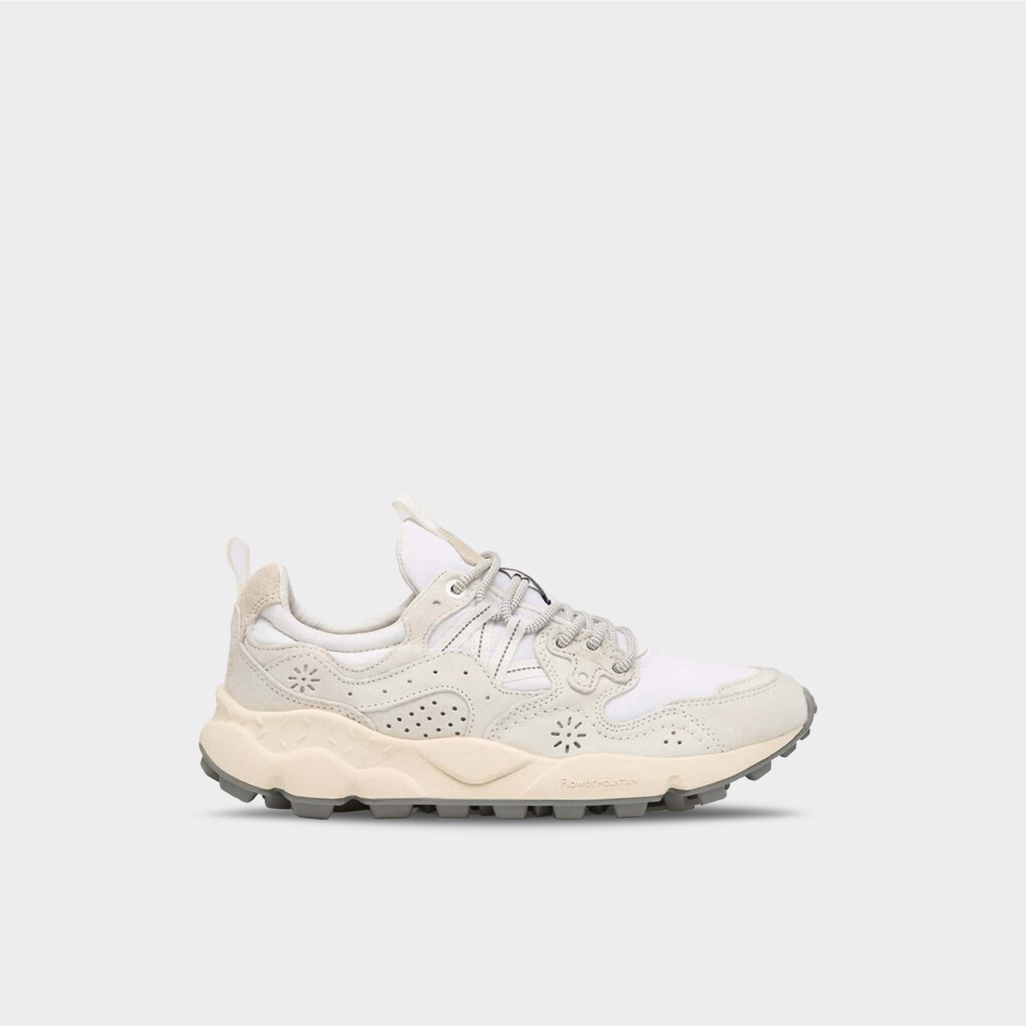Flower Mountain Yamano 3 Uni Suede Nylon Offwhite in Farbe offwhite