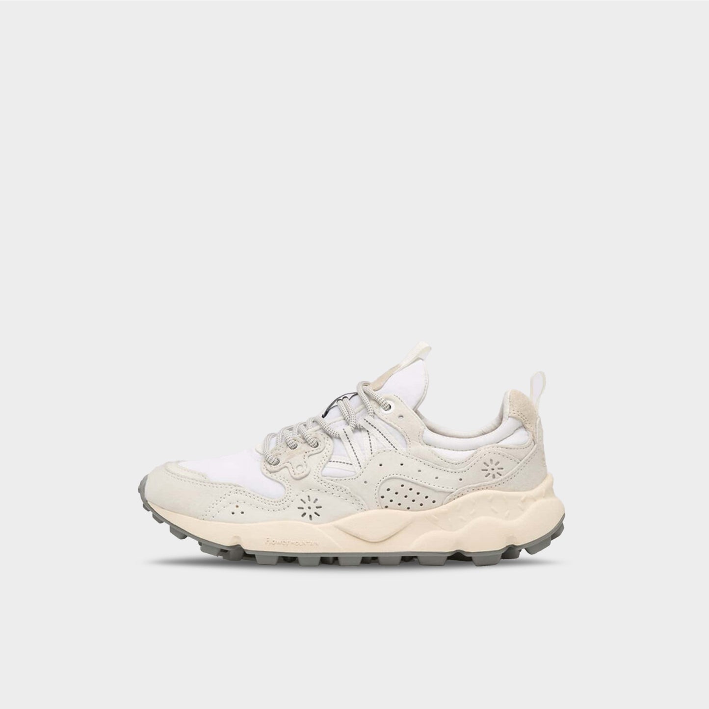 Flower Mountain Yamano 3 Uni Suede Nylon Offwhite in Farbe offwhite