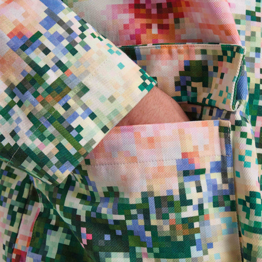Kliff Heavy Twill Pixel Blüte