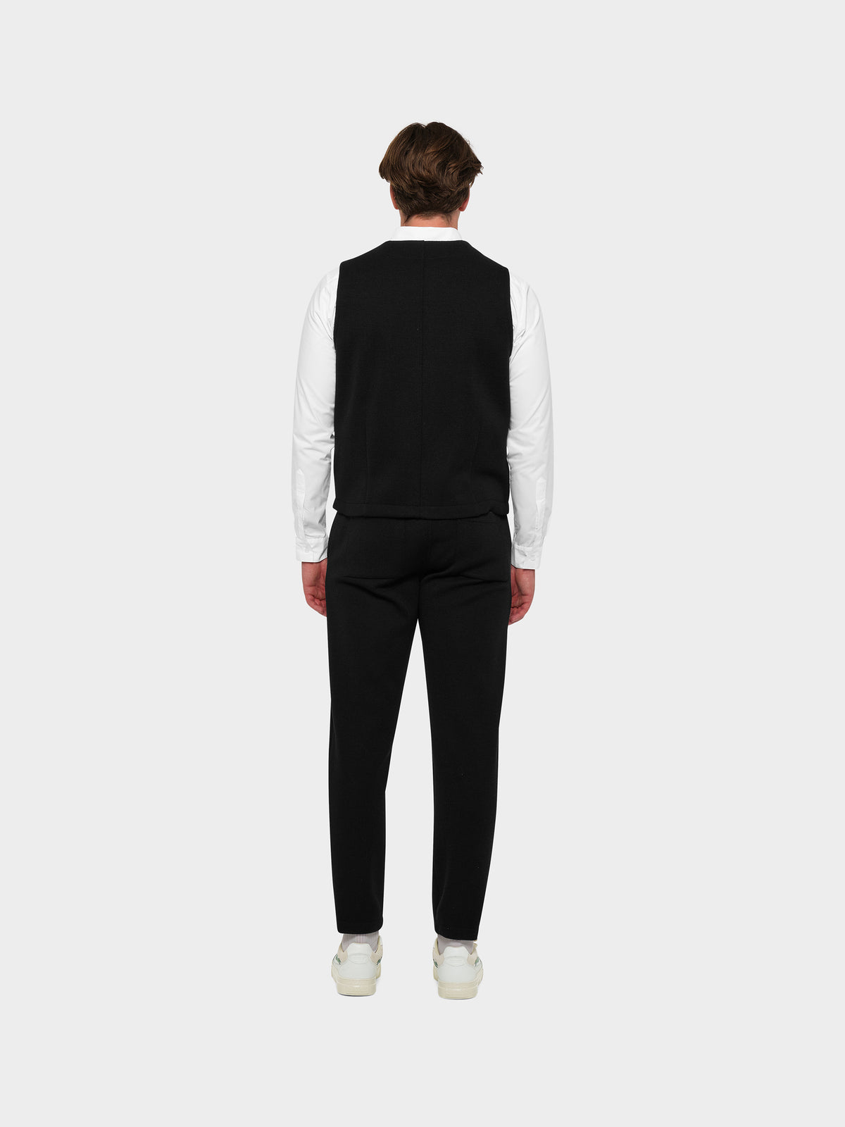 OMEN Weste Herbert Strick PS am model
