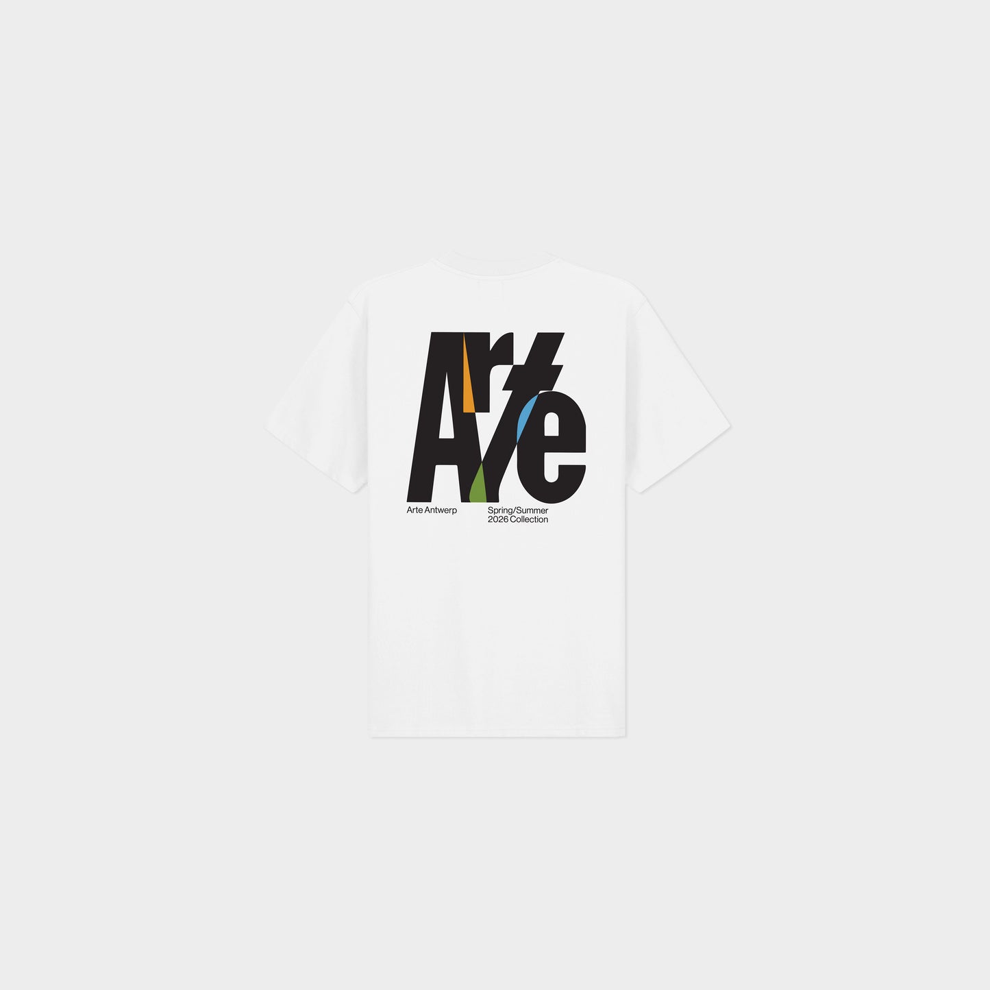 Arte Antwerp Big Logo Back T-Shirt in Farbe white