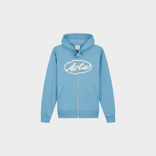 Circle Logo Zip Hoodie