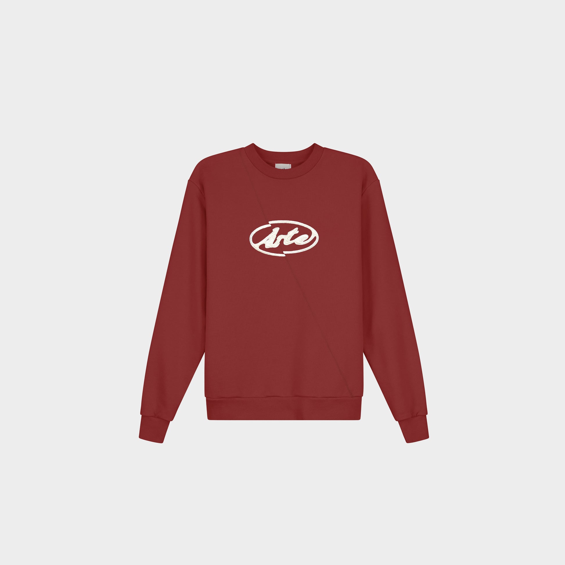 Arte Antwerp Circle Logo Embroidery in Farbe red