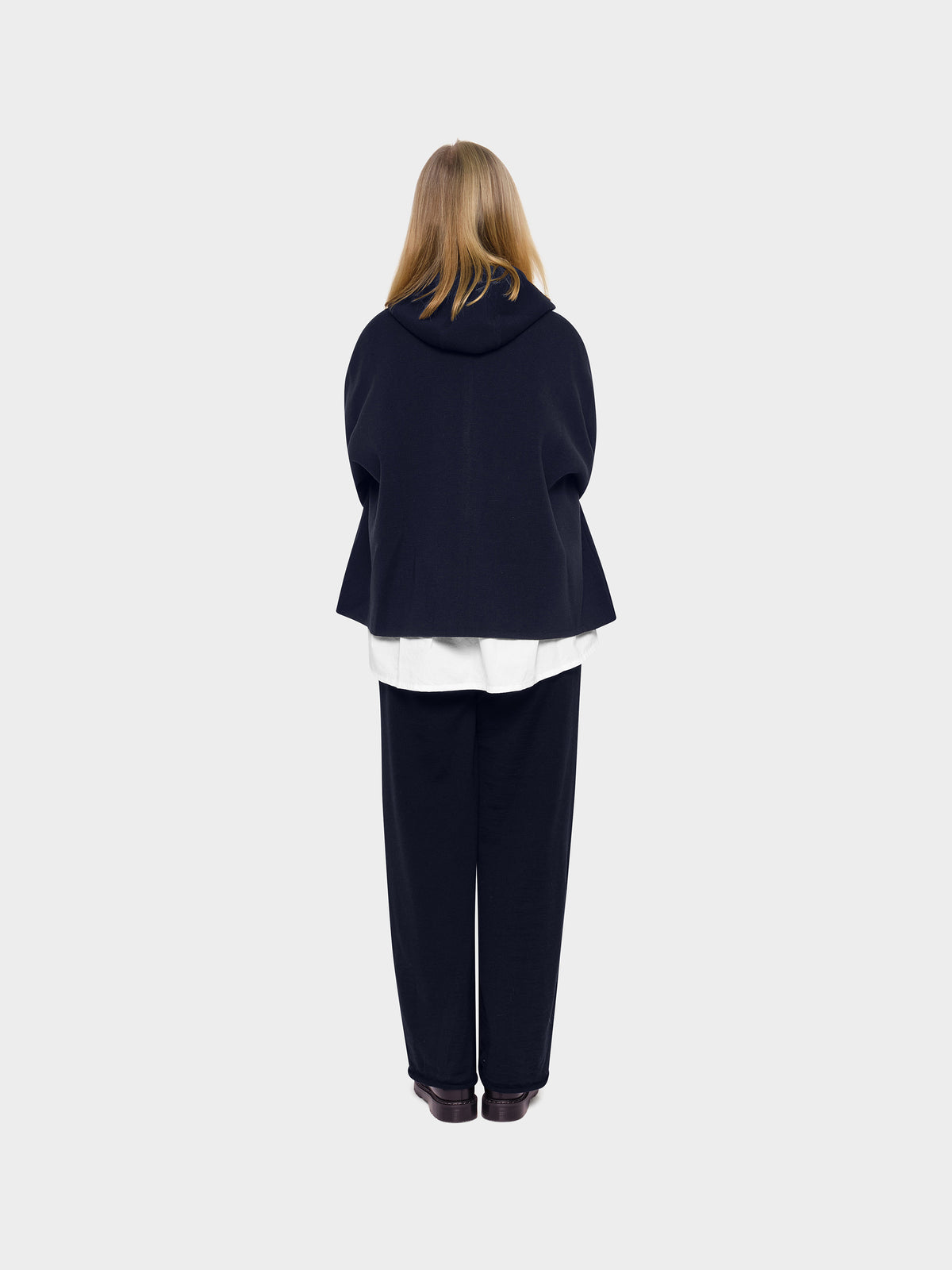OMEN Strickjacke Tömmchen Kapuze PS am model