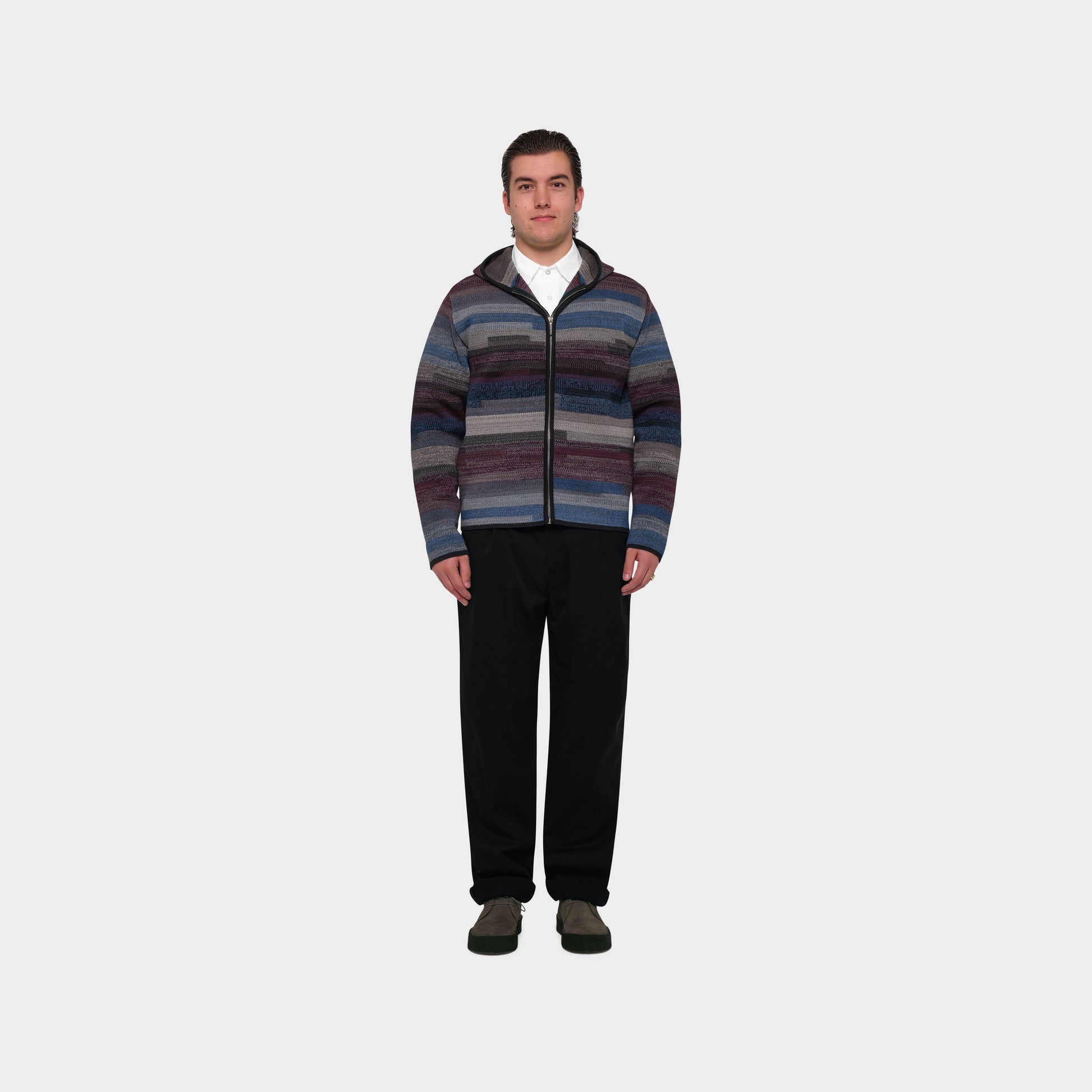 OMEN Strickjacke Philipp Sao Paulo am model