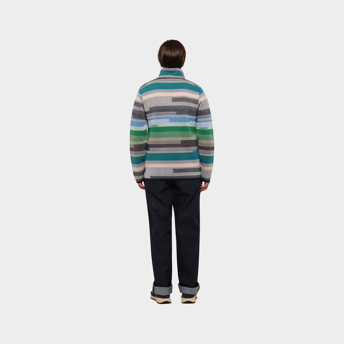 OMEN Strickjacke Filo São Paulo am model