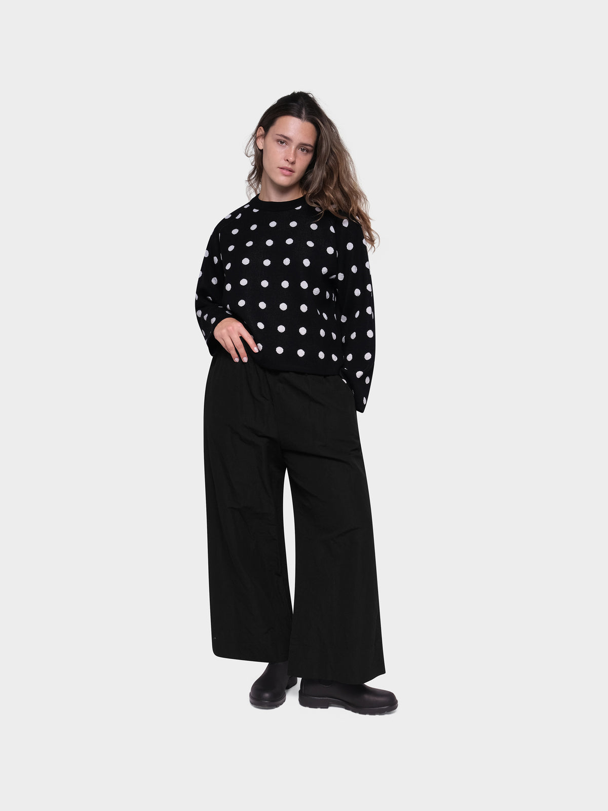 OMEN Pullover Lale KJ Matrix am model