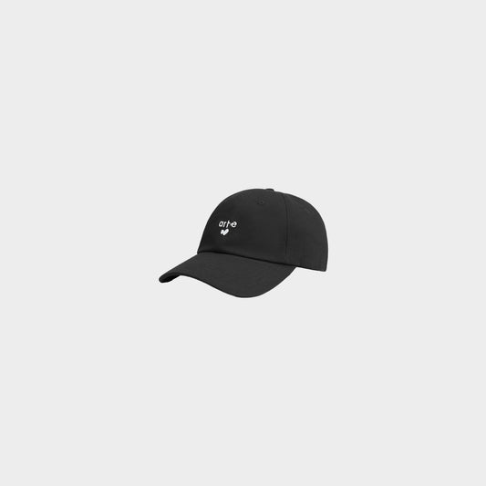 Heart Logo Cap - Black