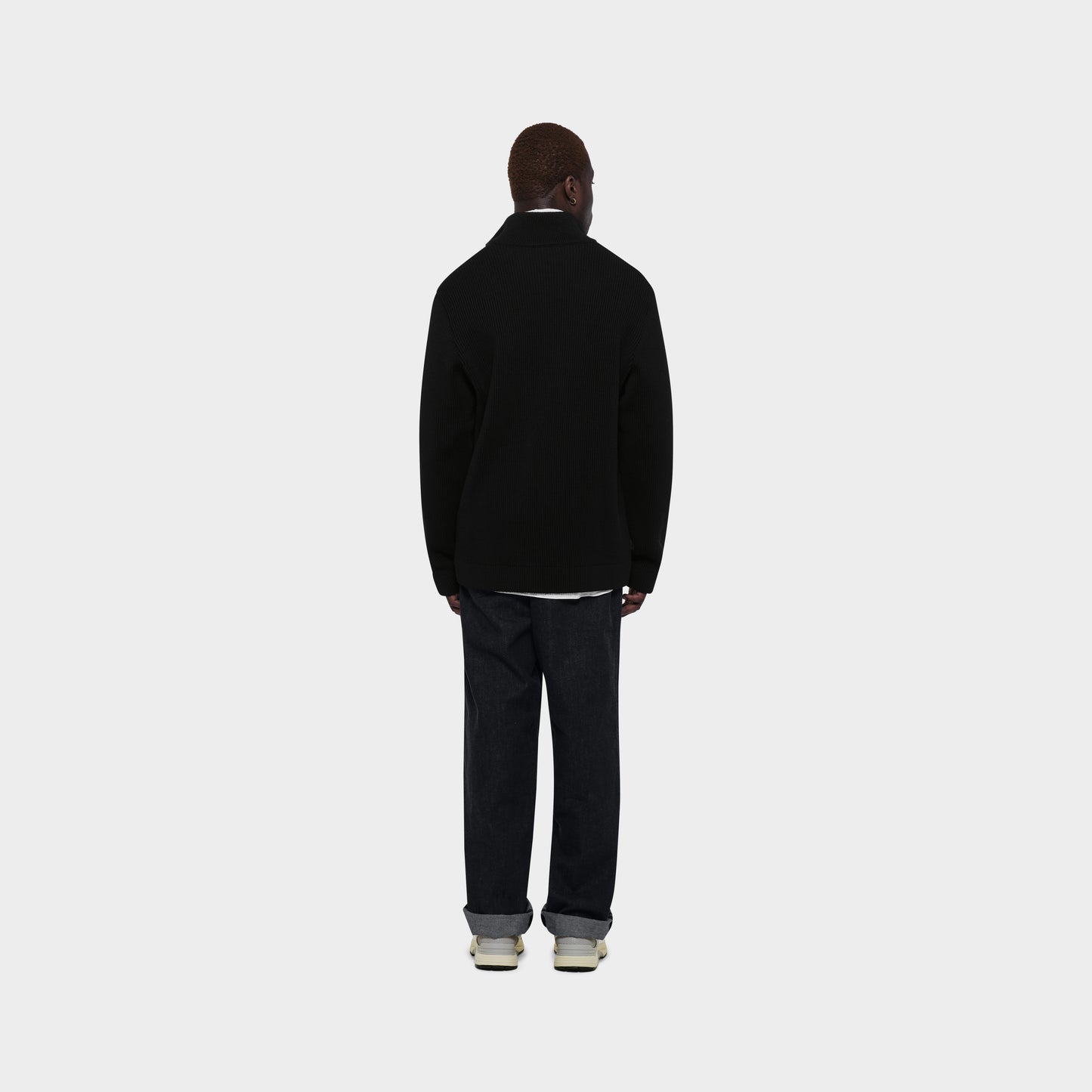 OMEN Strickjacke Fabio VF am model