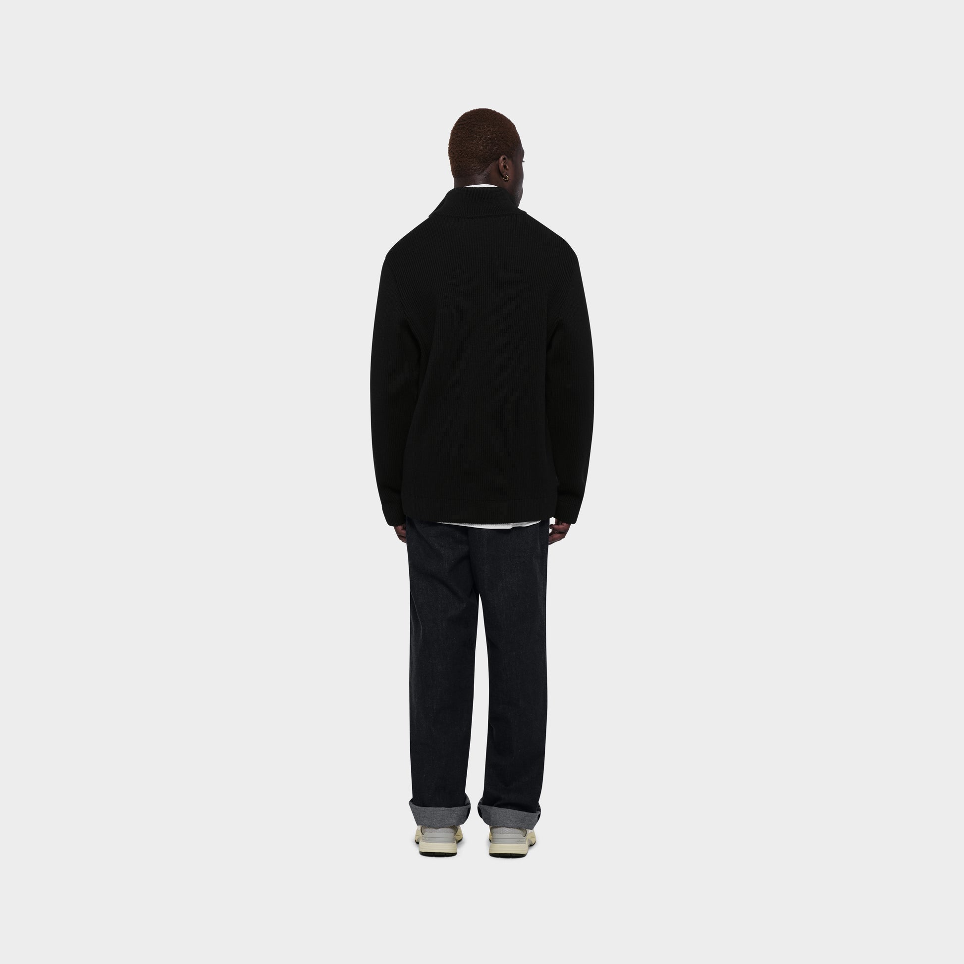 OMEN Strickjacke Fabio VF am model