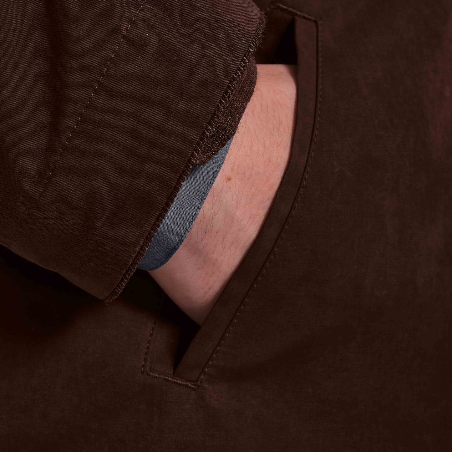 OMEN Jacke Hasso Corsaro Steppfutter  am model