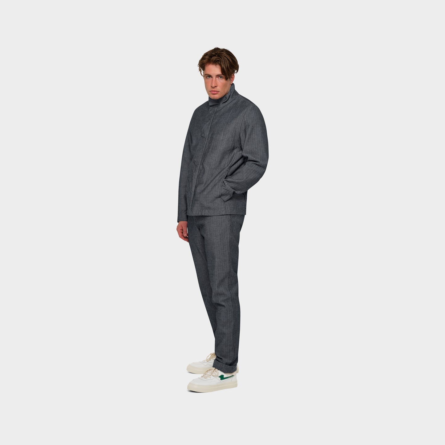 OMEN Jacke Oskar Seth Denim am model