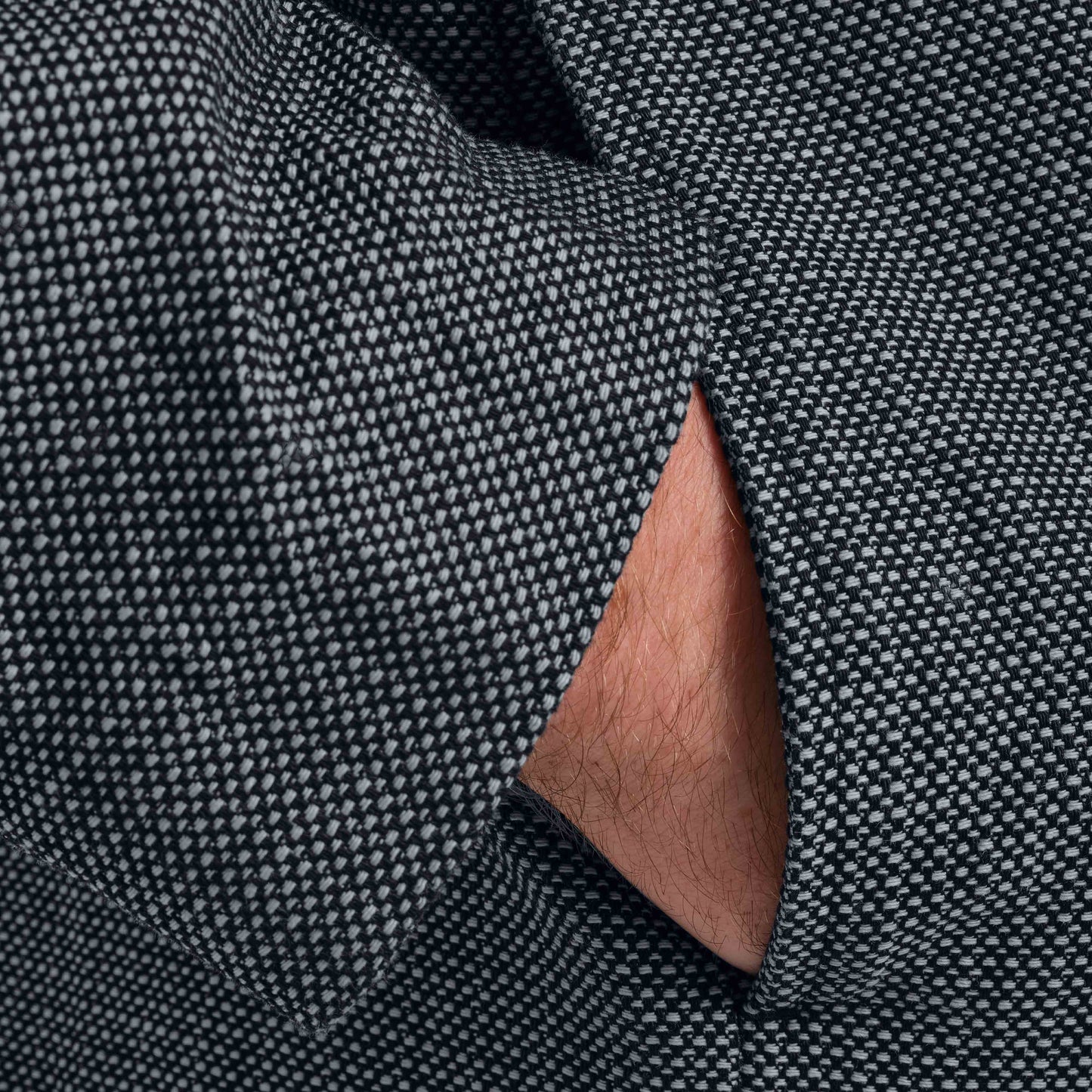 OMEN Jacke Oskar Seth Denim am model