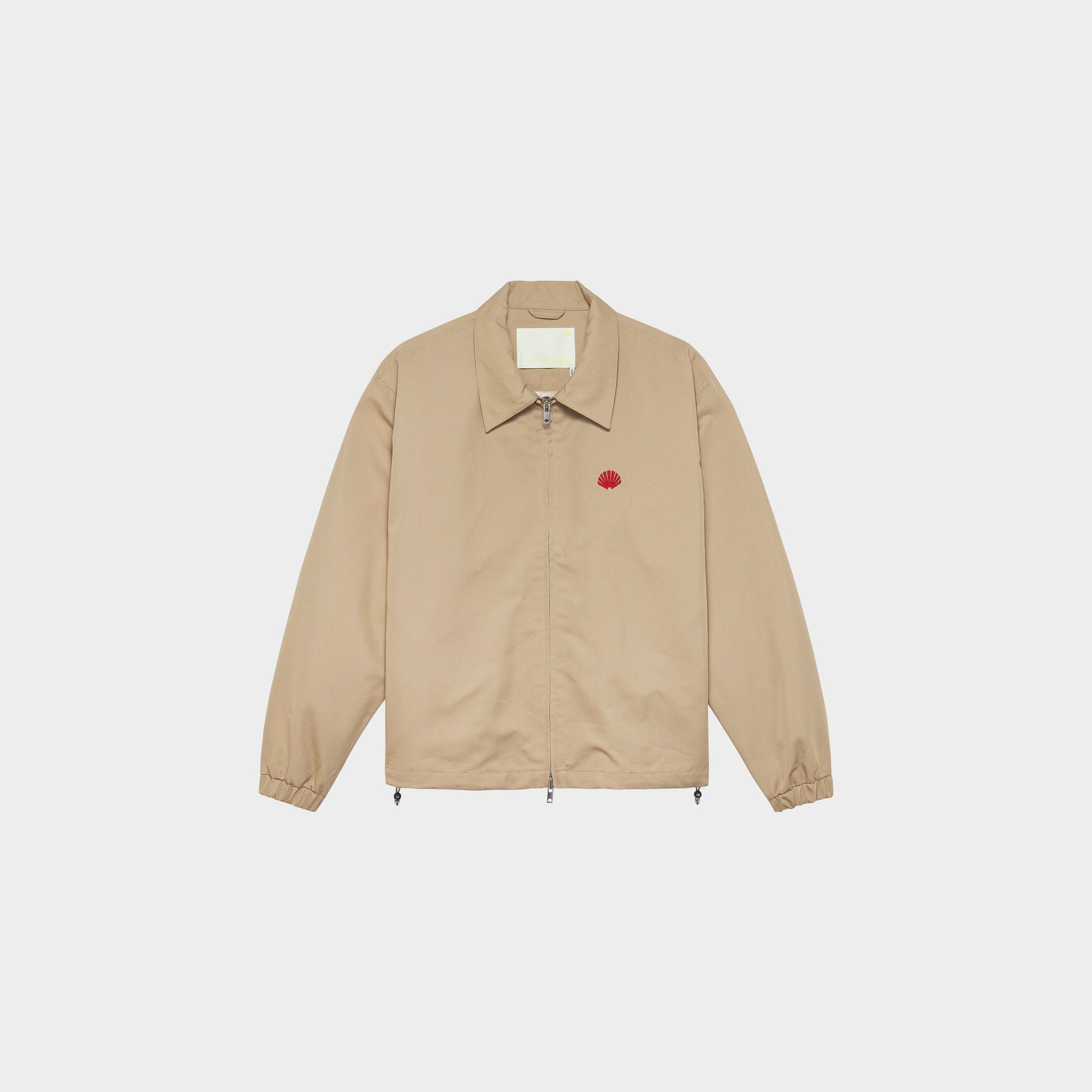 New Amsterdam Surf Association Coach Jacket Sand in Farbe sand