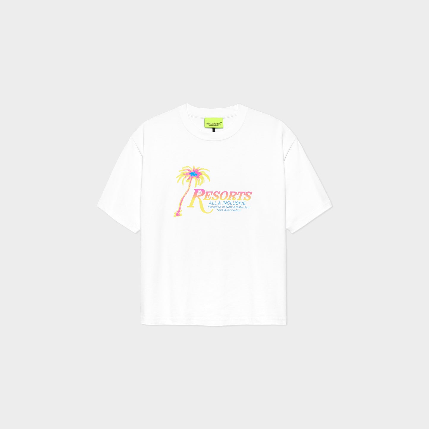 New Amsterdam Surf Association Resorts Tee White in Farbe white