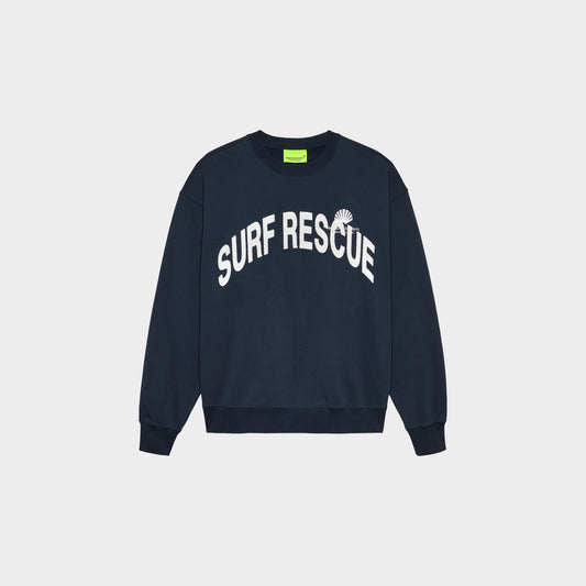 Navy Surf Rescue Crewneck