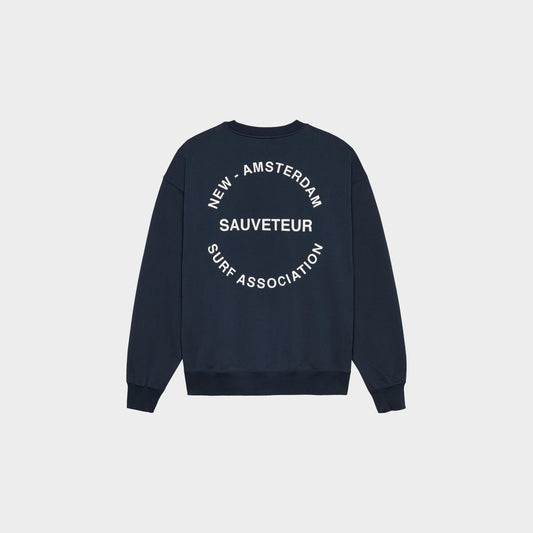 Navy Surf Rescue Crewneck