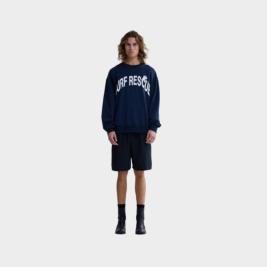 Navy Surf Rescue Crewneck