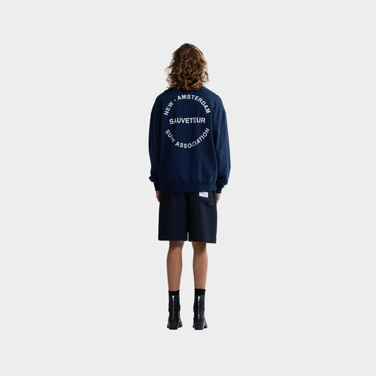 Navy Surf Rescue Crewneck