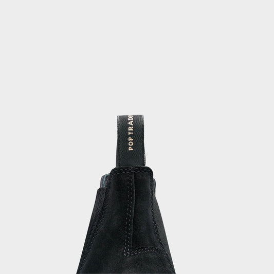 2622 Double Black Pony Suede