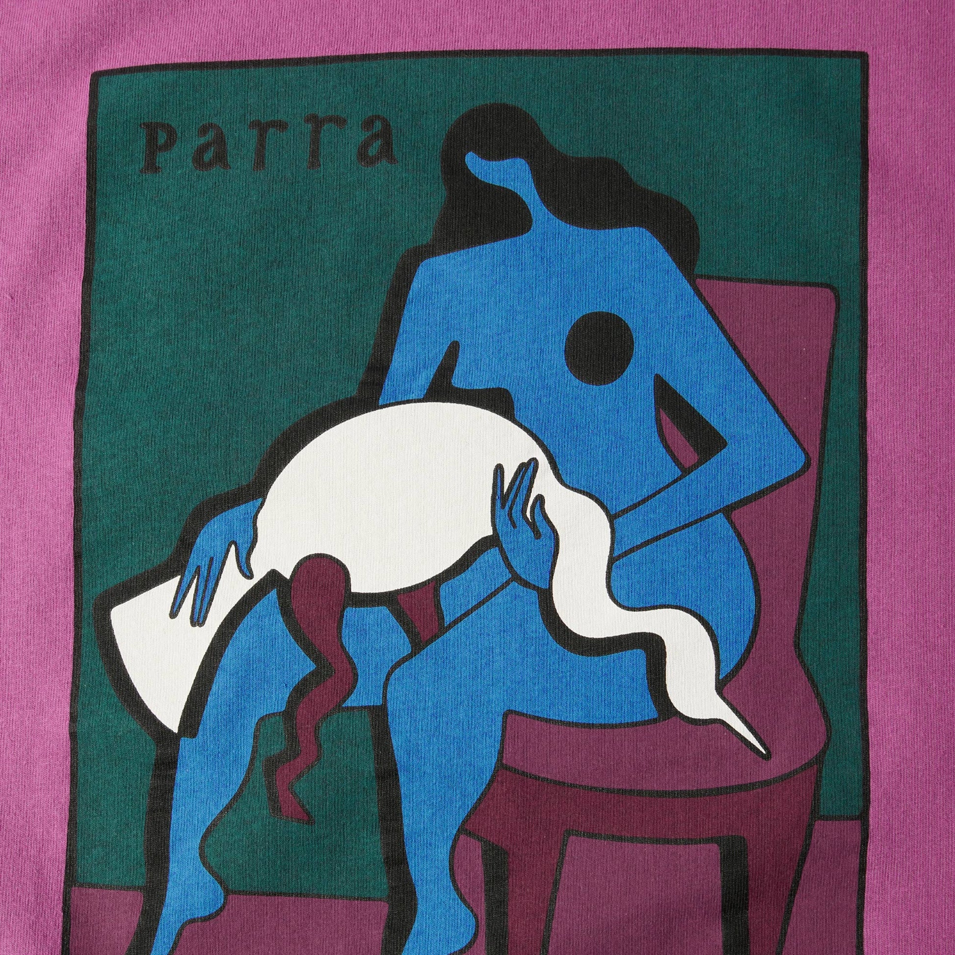 byParra My Dear Swan T-Shirt in der Farbe pink