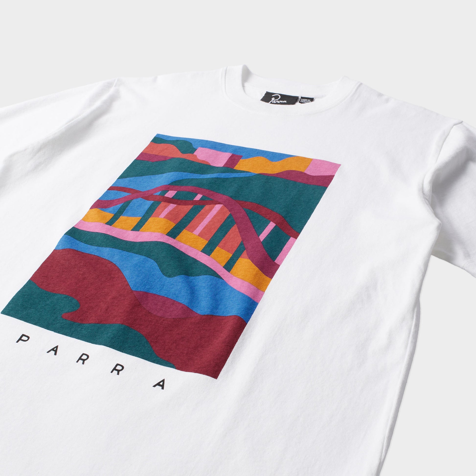 by Parra Nijmegen Trip T-Shirt in Farbe white