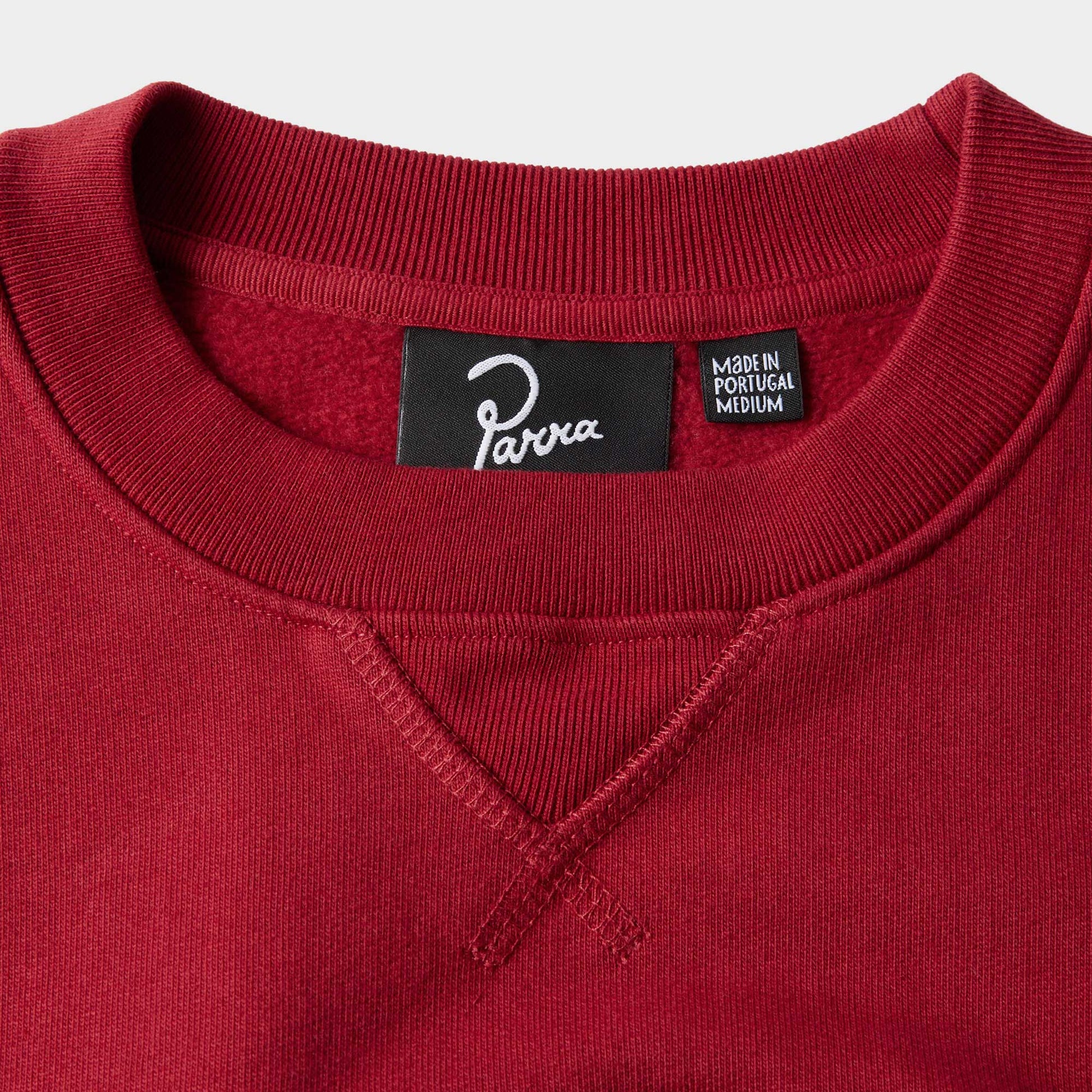 by Parra The Great Goose Crew Neck Sweatshirt in Farbe beet_red