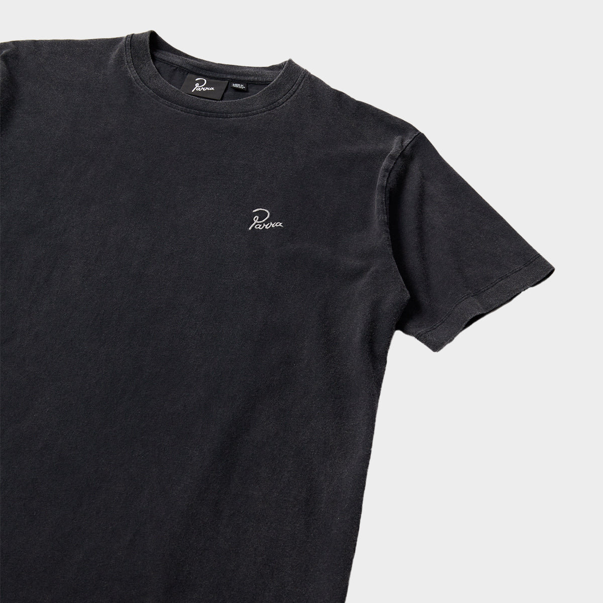 by Parra Signature T-Shirt - Washed Black in Farbe washed_black