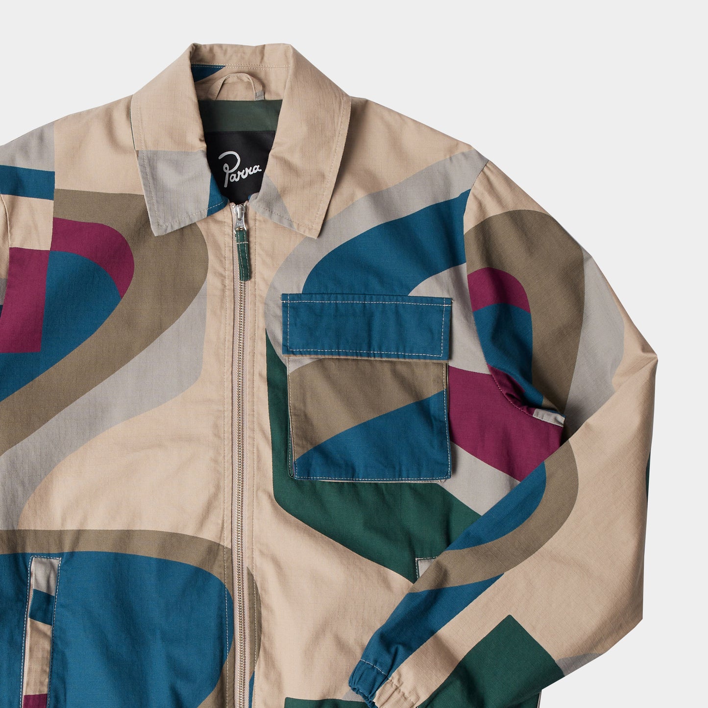 by parra The Wall Camo Jacket in Farbe sand