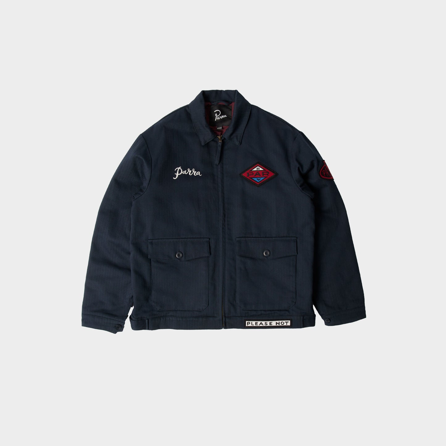 by Parra Pumping Gas Jacket in Farbe navy_blue