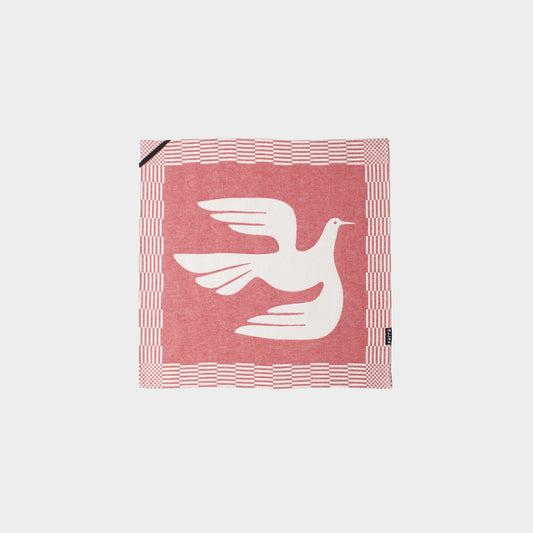 Infinite Kitchen Bird Towel Set Red