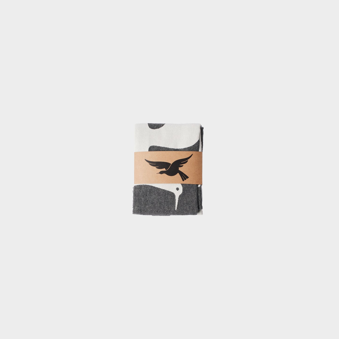 by Parra Infinite Kitchen Bird Towel Set Black in Farbe black
