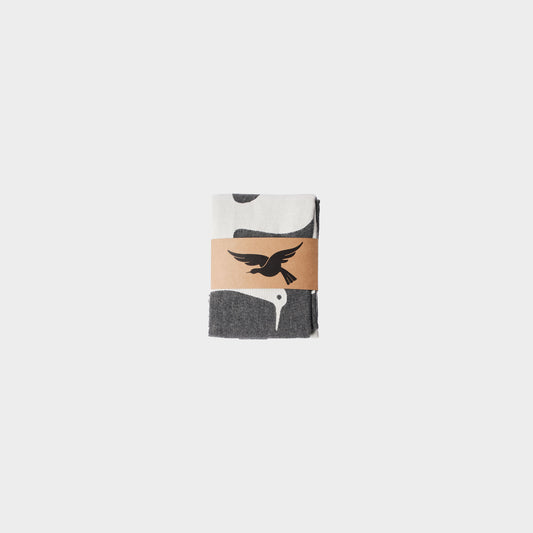 Infinite Kitchen Bird Towel Set Black
