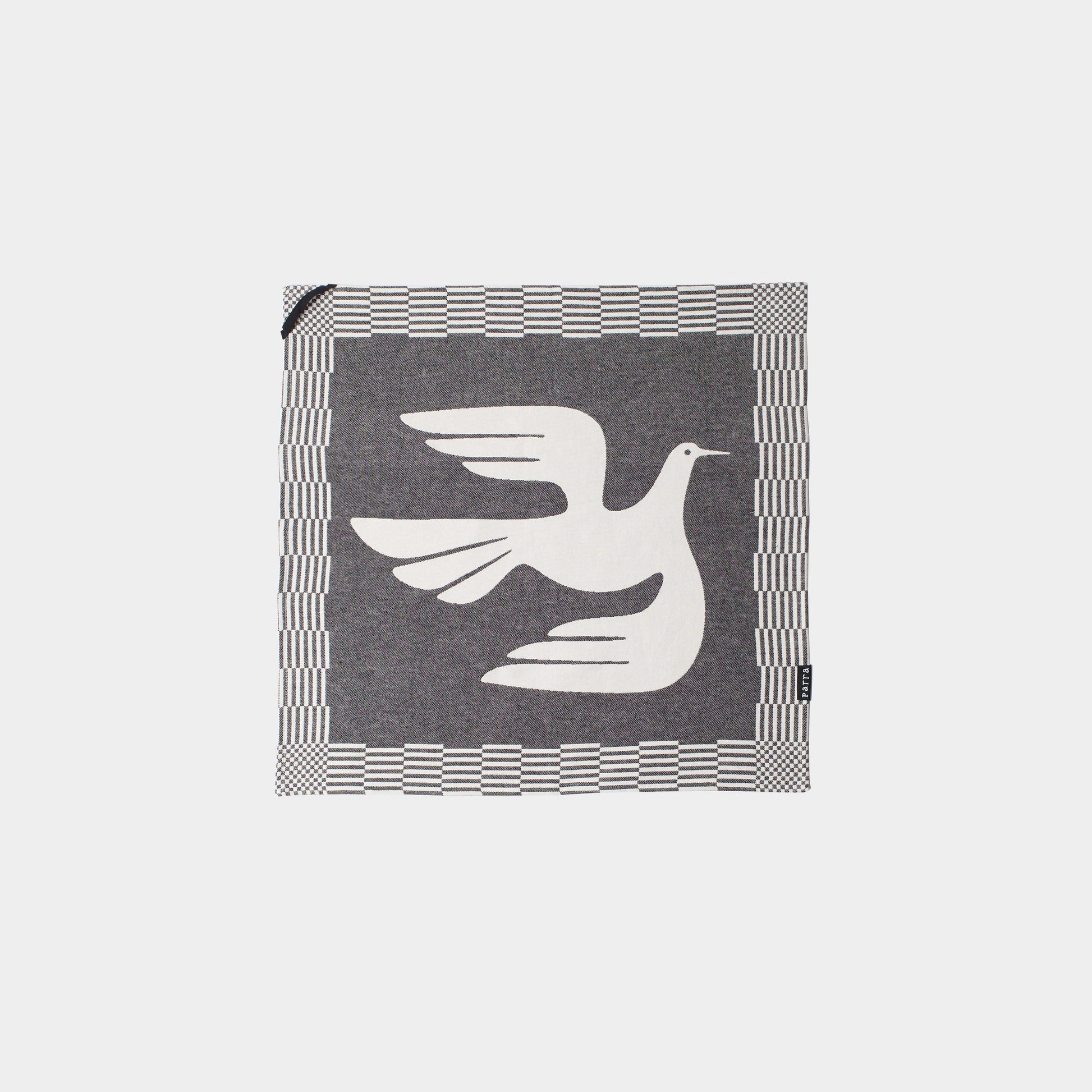 by Parra Infinite Kitchen Bird Towel Set Black in Farbe black