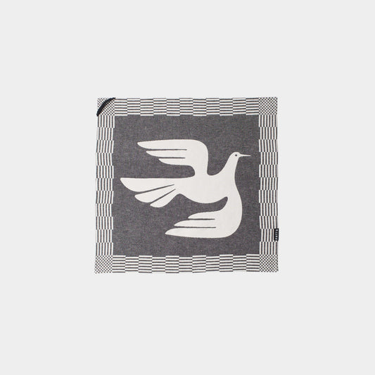 Infinite Kitchen Bird Towel Set Black