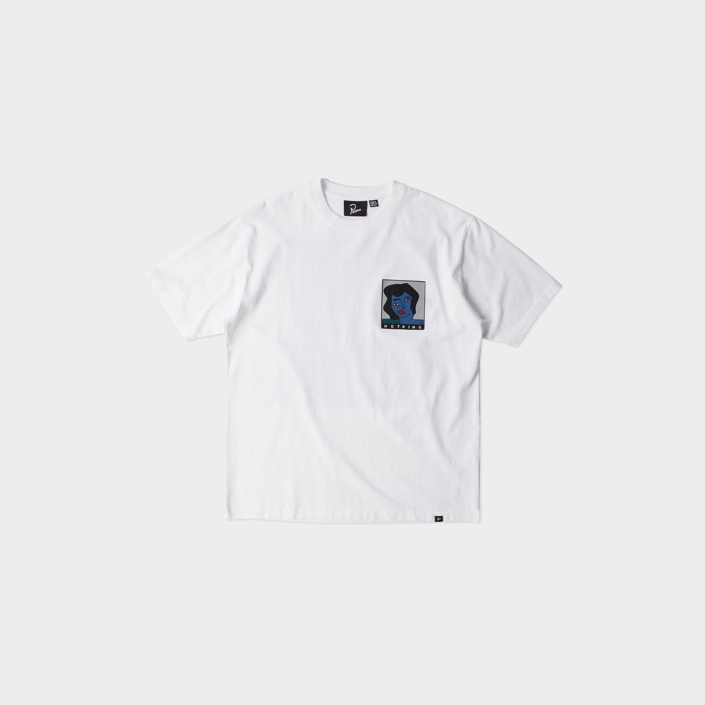 by Parra Nothing Please T-Shirt in Farbe white