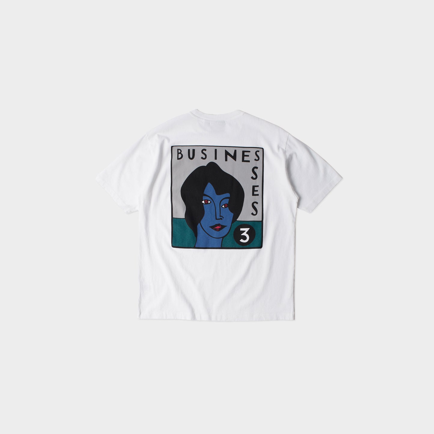 by Parra Nothing Please T-Shirt in Farbe white