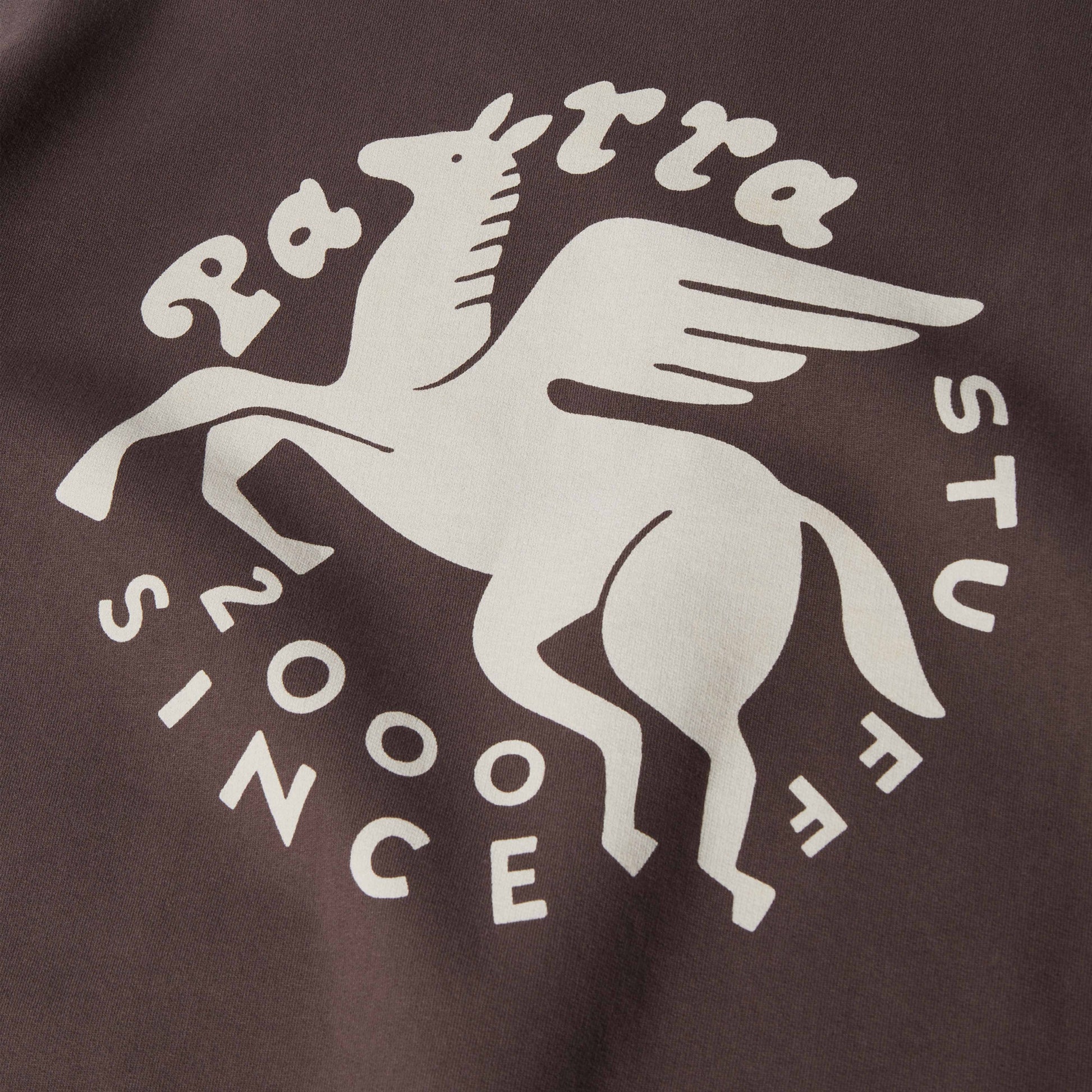 byParra Gasoline Crew Neck Sweatshirt in Farbe brown