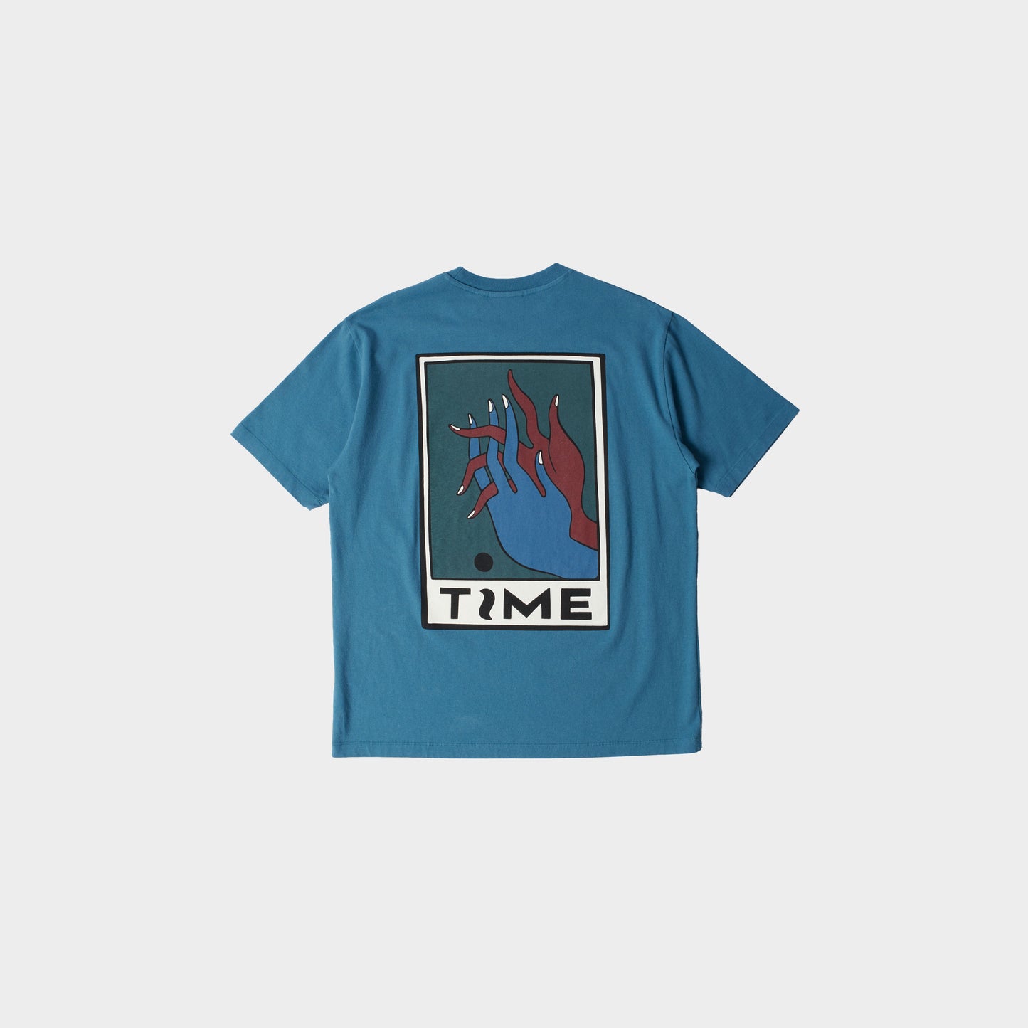 byParra Hands Of Time T-Shirt in Farbe blue