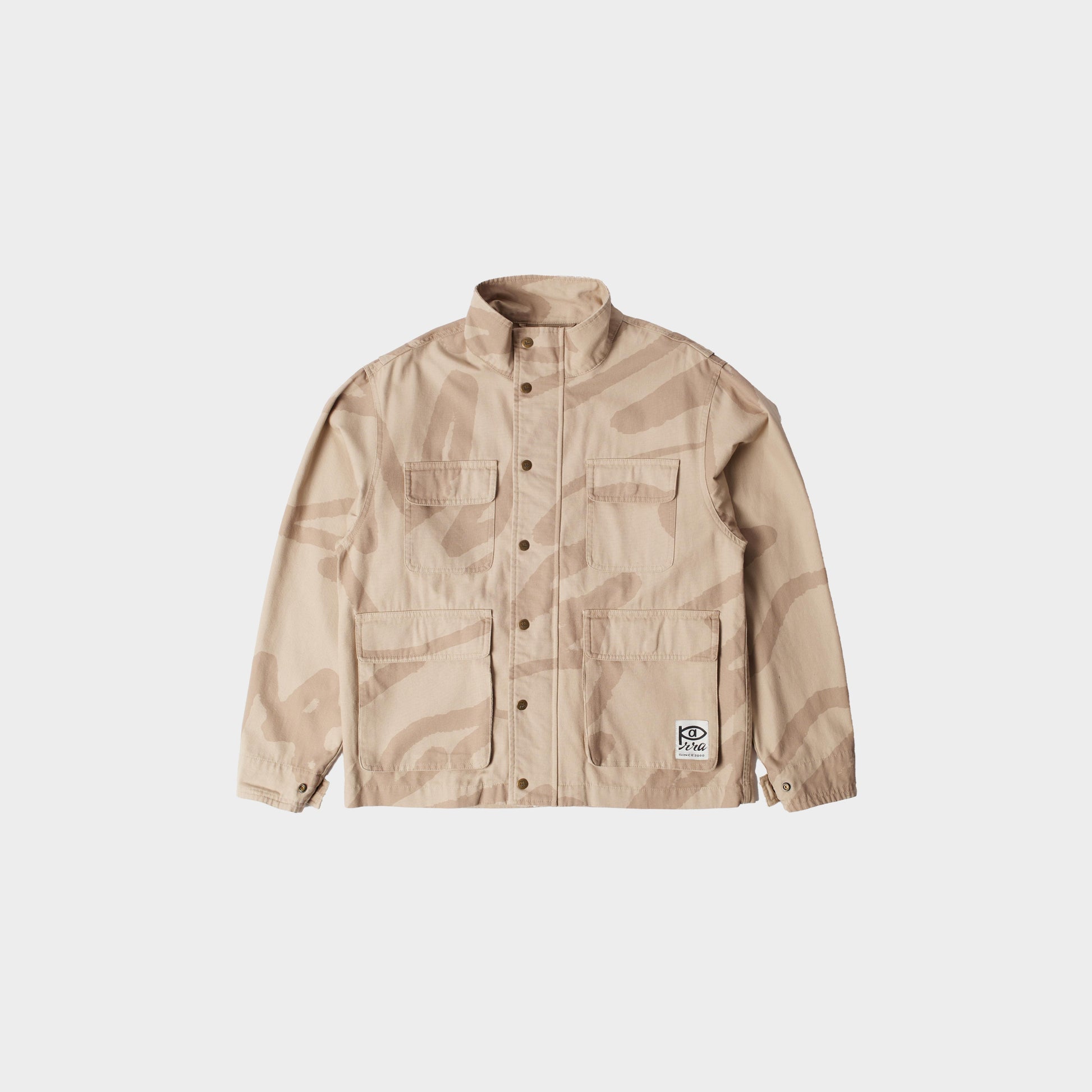 by Parra Birds Fly Free Field Jacket in Farbe sand