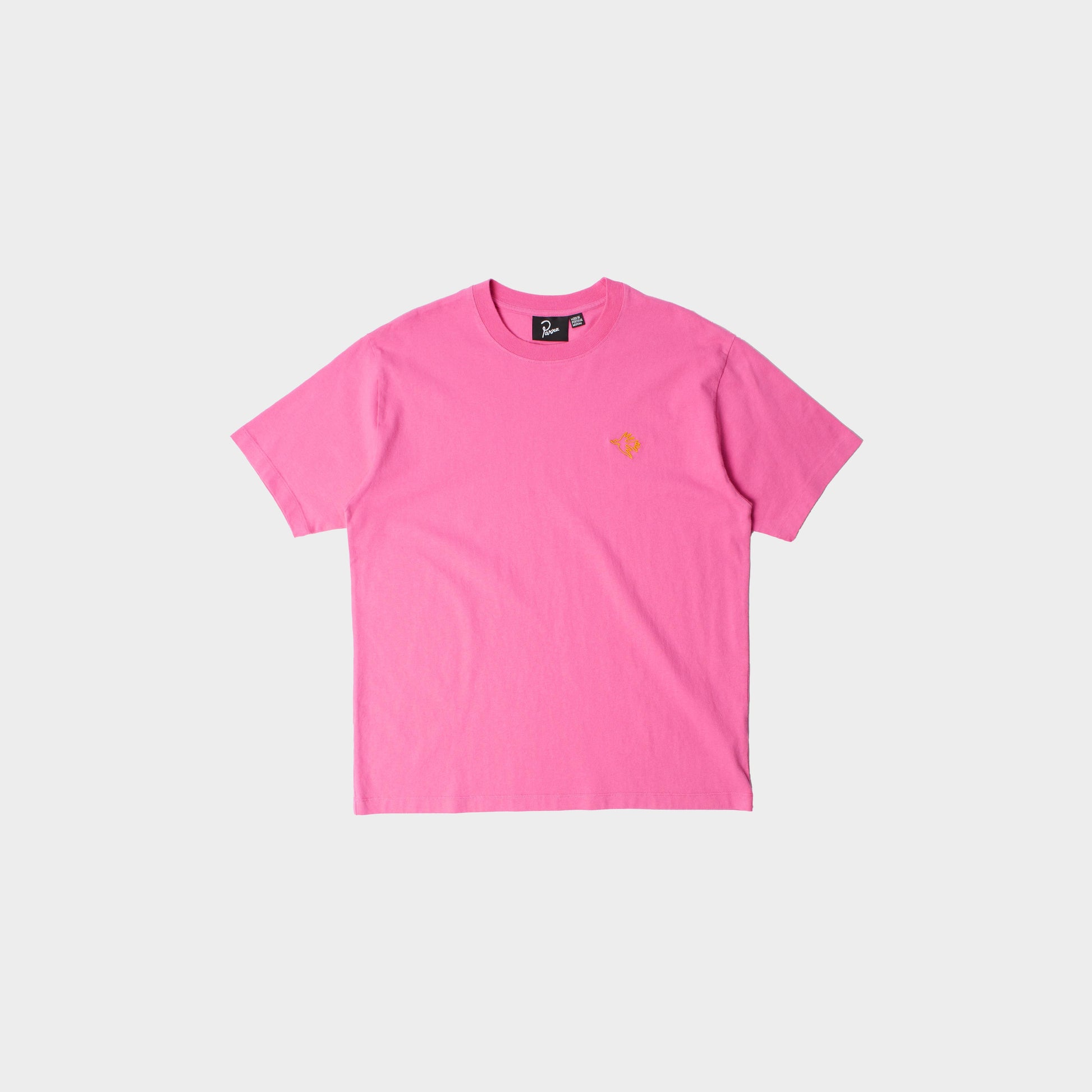 by Parra Yarn Bird T-Shirt in Farbe pink