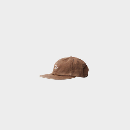 Signature 6 Panel Hat Brown