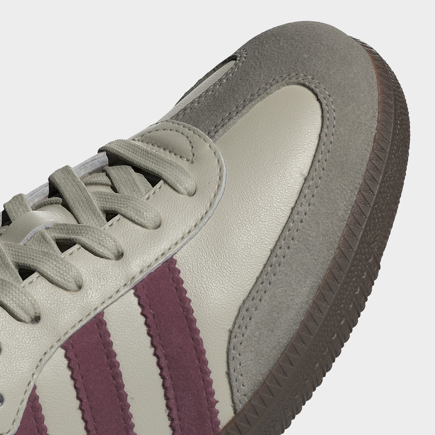 Adidas Samba ID1482 in Farbe Putty_Grey / Maroon