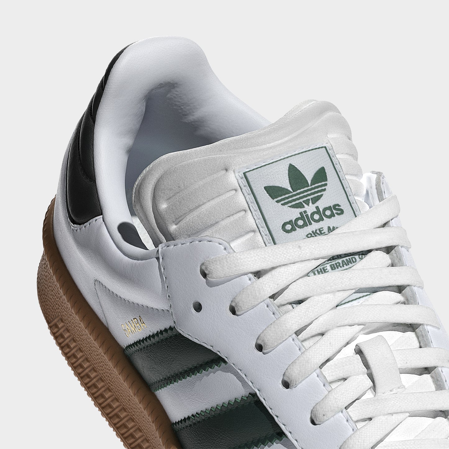 Adidas Samba XLG IE9181 in Farbe cloudwhite_collegiategreen