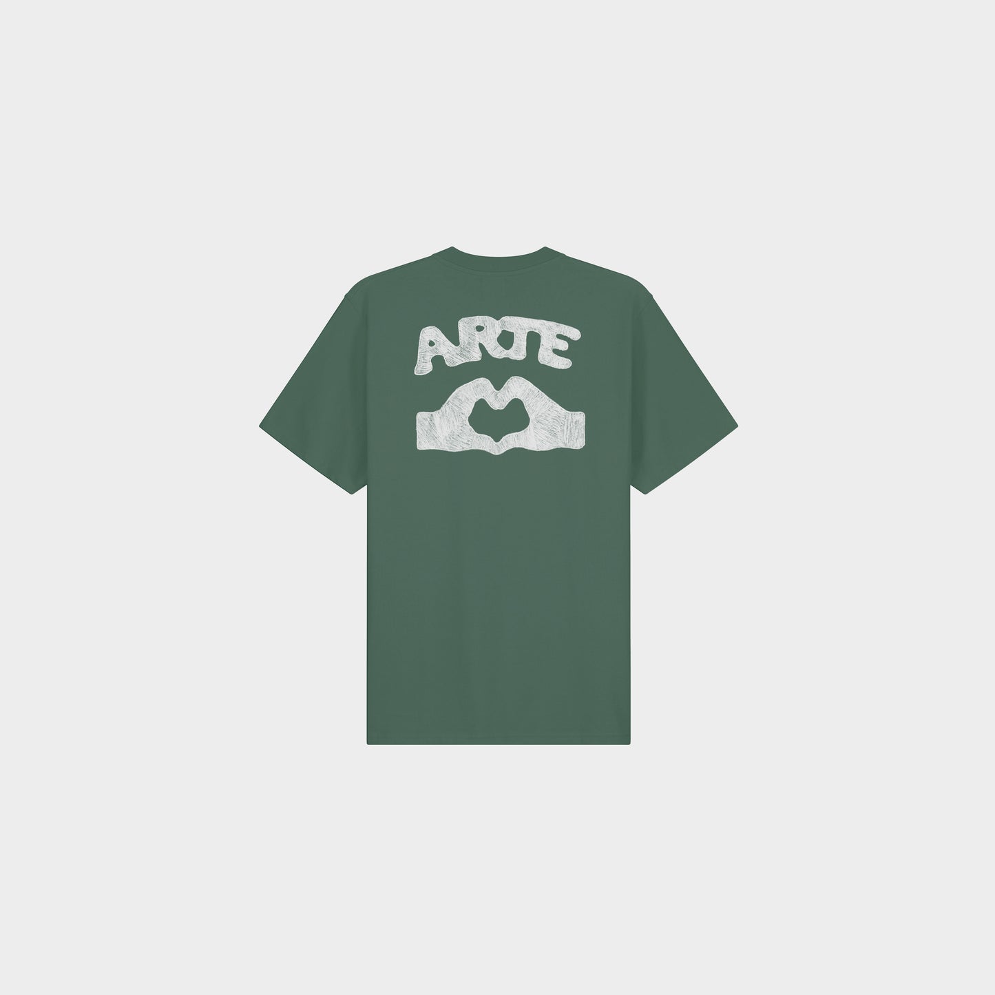 Arte Antwerp Diels Stitch T-Shirt in Farbe green