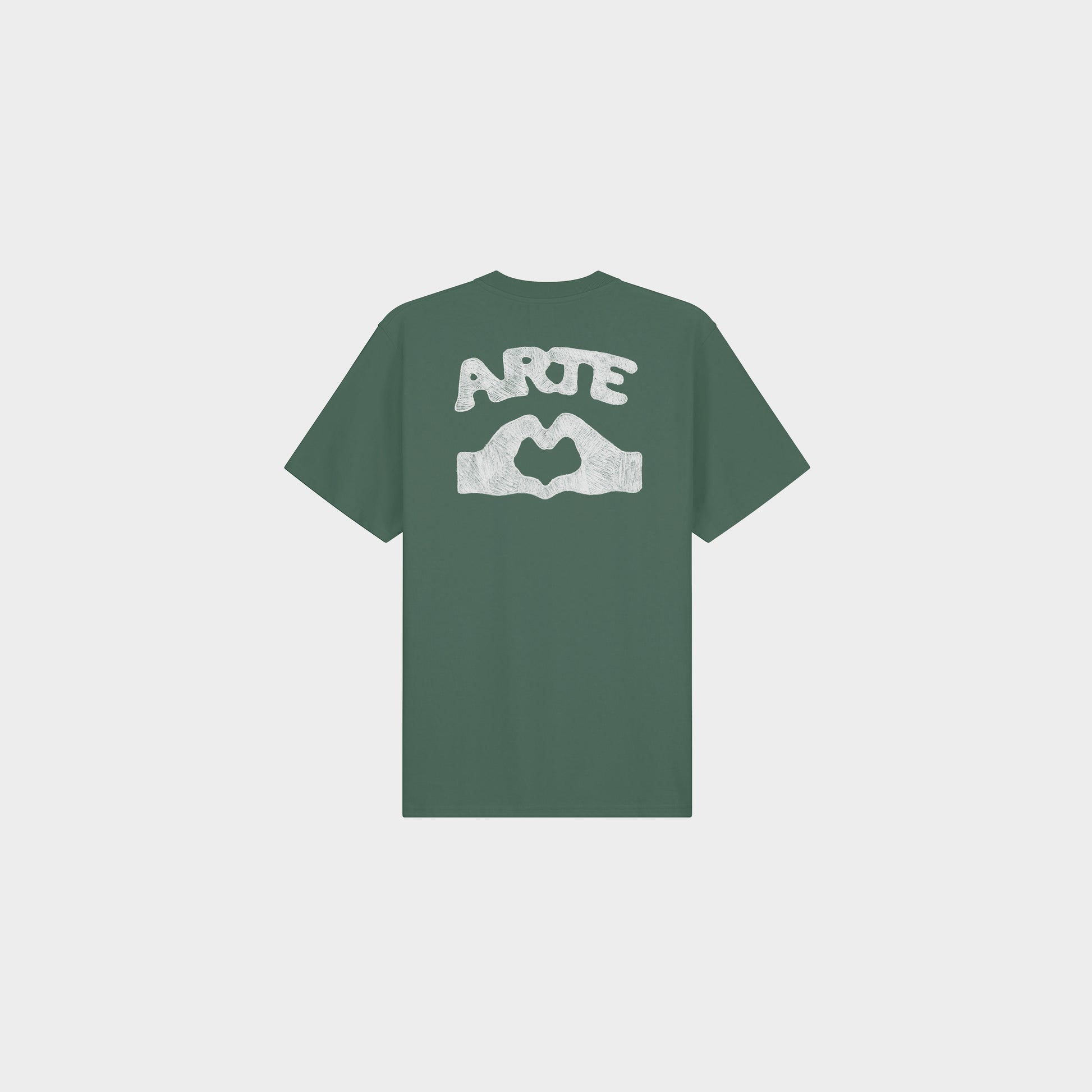 Arte Antwerp Diels Stitch T-Shirt in Farbe green