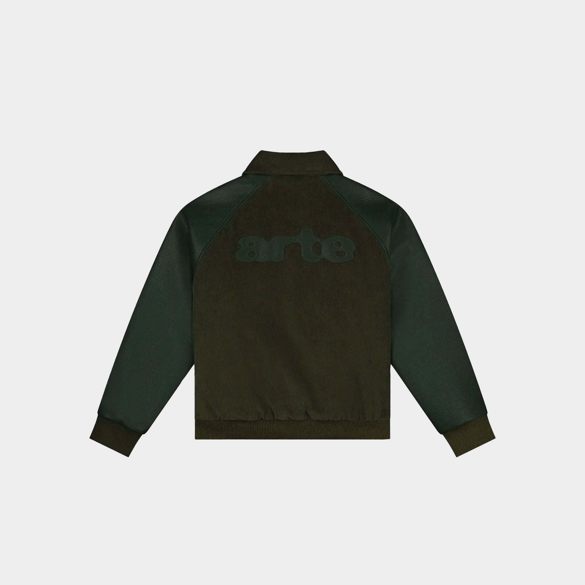 Arte Antwerp Varsity Jacket - Green in Farbe green